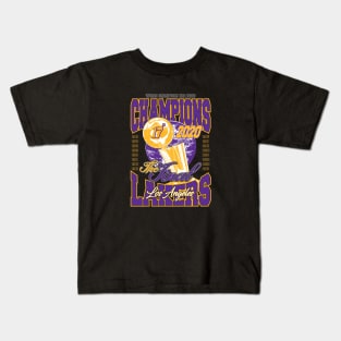 2020 NBA Finals Champions Los Angeles Kids T-Shirt